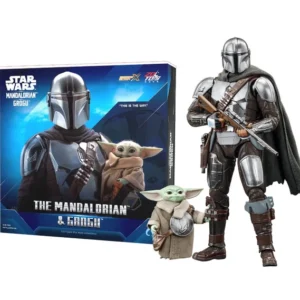ZD TOYS Star Wars: The Mandalorian & Grogu 1:10 Scale Action Figure Set | Premium Collectible Figures